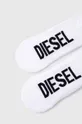 Diesel skarpetki 2-pack biały