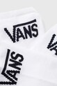 Vans sosete 3-pack VN000F0ZWHT1 alb SS24