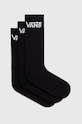 Vans sosete 3-pack sosete lungi negru VN000F0XBLK1