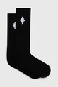 Marcelo Burlon skarpetki Cross Sideway Short skarpetki długie czarny CMRA015C99KNI0031001
