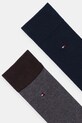Ponožky Tommy Hilfiger 2-pak 701226104 hnedá AW25