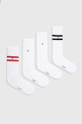 biały Tommy Hilfiger skarpetki 4-pack Męski