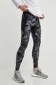 Tréninkové legíny Under Armour HeatGear Iso-Chill Printed pletenina černá 1383777