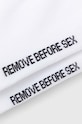 Čarape 032C Remove Before Sex Socks 002.RBS bijela SS24