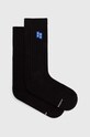 Ponožky Ader Error TRS Tag Socks nášivka černá BMSGFYAC0301