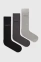 γκρί Κάλτσες Calvin Klein 3-pack Ανδρικά