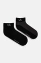 Ponožky Calvin Klein 2-pak krátke ponožky čierna 701229434