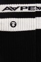 Čarape AAPE AAPSOM5135XXM crna SS24