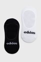 adidas șosete 2-pack T LIN BALLER 2P sosete scurte alb HT3448