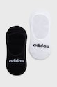 adidas șosete 2-pack T LIN BALLER 2P sosete scurte alb HT3448