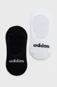 biela Ponožky adidas 2-pak Unisex