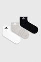 siva Nogavice adidas 3-pack Unisex