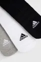 Шкарпетки adidas 3-pack сірий