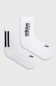 biały adidas skarpetki 2-pack Unisex