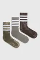 zelená Ponožky adidas 3-pak Unisex