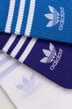adidas Originals skarpetki 3-pack IU2659 niebieski SS24