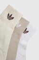 adidas Originals skarpetki 3-pack IU2699 beżowy SS24