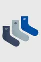 niebieski adidas Originals skarpetki 3-pack Unisex