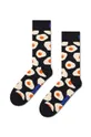 čierna Ponožky Happy Socks Sunny Side Up Sock Unisex