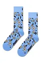 μπλε Κάλτσες Happy Socks Dancing Flower Sock Unisex
