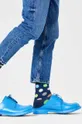 Happy Socks calzini Big Dot Sock blu navy