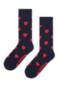 σκούρο μπλε Κάλτσες Happy Socks Heart Sock Unisex