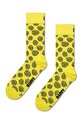Happy Socks sosete Swirl Sock sosete lungi galben P000748