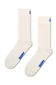 λευκό Κάλτσες Happy Socks Solid Unisex