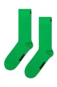 zelená Ponožky Happy Socks Solid Sock Unisex