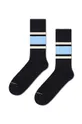πολύχρωμο Κάλτσες Happy Socks Simple Stripe Sneaker Sock Unisex
