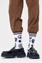 Ponožky Happy Socks Random Rave Sneaker P000732 bílá SS24