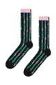 μαύρο Κάλτσες Happy Socks Ruffled Stripe Unisex