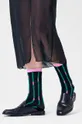Κάλτσες Happy Socks Ruffled Stripe μαύρο