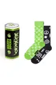pisana Nogavice Happy Socks Gift Box Energy Drink 2-pack Unisex