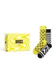 viacfarebná Ponožky Happy Socks Gift Box Zig Zag 2-pak Unisex