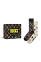multicolore Happy Socks calzini Gift Box Peace pacco da 2 Unisex