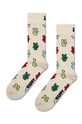 Κάλτσες Happy Socks Gift Box Peace 2-pack 86% Βαμβάκι, 12% Πολυαμίδη, 2% Σπαντέξ