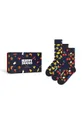 tmavomodrá Ponožky Happy Socks Gift Box Food 3-pak Unisex
