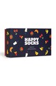 Ponožky Happy Socks Gift Box Food 3-pack P000695 námořnická modř