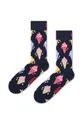 Happy Socks calzini Gift Box Navy pacco da 3 86% Cotone, 12% Poliammide, 2% Elastam