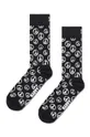 Ponožky Happy Socks Gift Box Black White 3-pak čierna