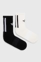 adidas Originals skarpetki z domieszką kaszmiru 2-pack Trefoil Premium Crew skarpetki długie biały IR5731