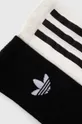 Ponožky s prímesou kašmíru adidas Originals  Trefoil Premium Crew 2 - pack biela