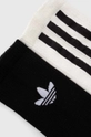 Nogavice z mešanico kašmirja adidas Originals 2-pack bela