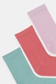 United Colors of Benetton skarpetki 3-pack 6GRD2701M różowy AW25