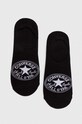 Ponožky Converse 2-pack krátké ponožky černá E1138B.2020