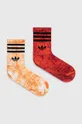 oranžová Ponožky adidas Originals 2-pak Unisex