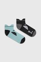 Ponožky Mizuno Active Training Mid 2-pack tyrkysová J2GX1055
