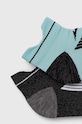 Ponožky Mizuno Active Training Mid 2-pack J2GX1055 tyrkysová AW24