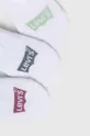 Ponožky Levi's 3-pak biela